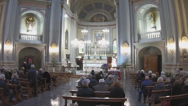 Funerale di Ofelia (Carmela) Miotti in Turrici