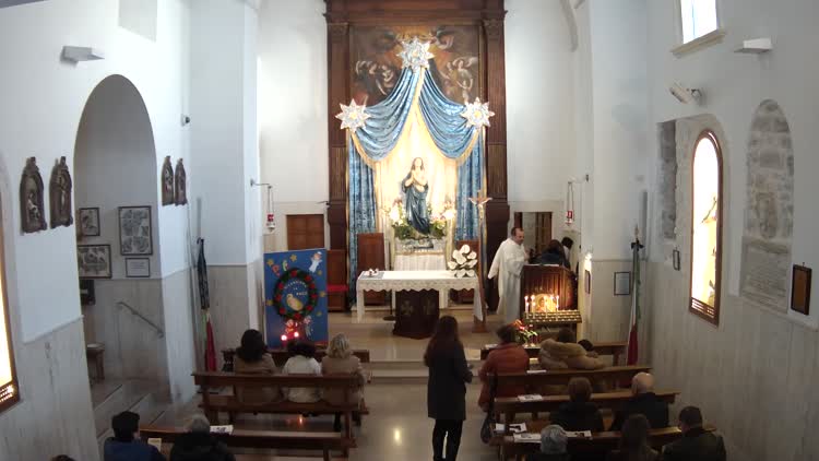 Messa dell'Immacolata con i bambini e rito dell'ad