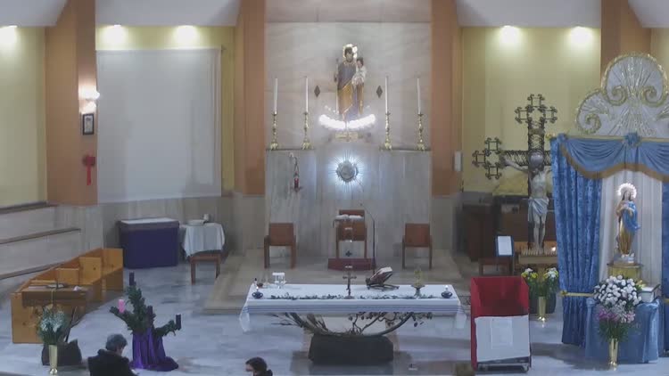 Sacro Manto a san Giuseppe del 2 dicembre 2020